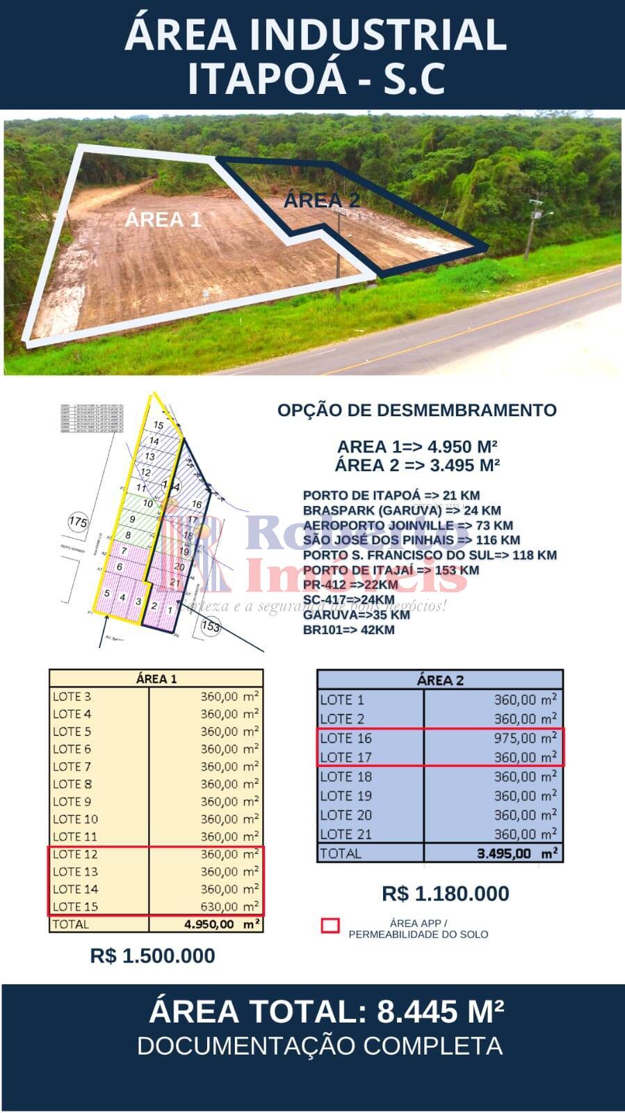 Terreno à venda e aluguel, 8445m² - Foto 13