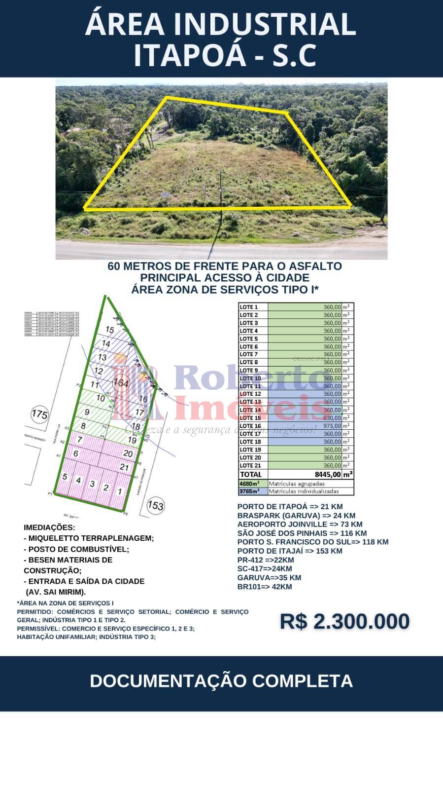 Terreno à venda e aluguel, 8445m² - Foto 15